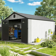 Domi 8x16 Resin Storage Shed - additional product view 2