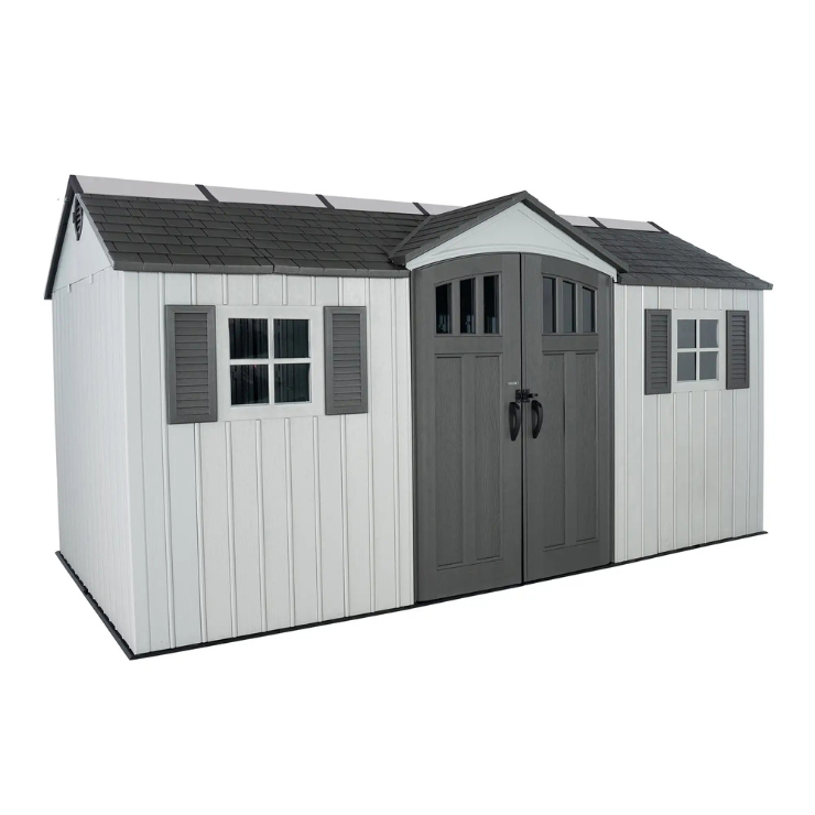 Lifetime 15x8 HDPE Storage Shed