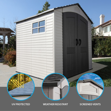 Lifetime 7x7 HDPE Storage Shed - additional product view 3
