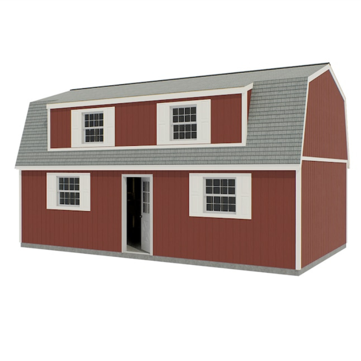 Best Barns Crafted Colossal 16x32 Two-Story Building Kit