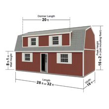 Best Barns Crafted Colossal 16x32 Two-Story Building Kit - additional product view 3