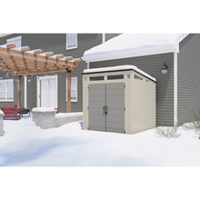 Suncast 7x7 Modernist Resin Storage Shed - additional product view 2