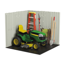 Suncast 7x7 Modernist Resin Storage Shed - additional product view 3