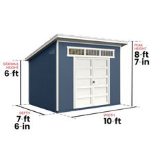 Handy Home Olympia 10x7.5 Wood Shed with Floor - additional product view 2