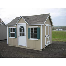 Little Cottage 10x12 Classic Cottage Shed with Floor - additional product view 3