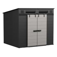 Suncast Modernist 8x7 Dual-Barn-Door Storage Shed