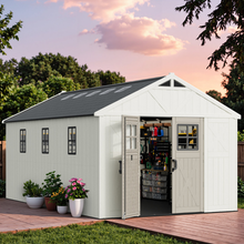 Patiowell 10x16 Resin Storage Shed with Floor - additional product view 3