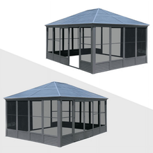 Domi 16.5x13 All-Season Solarium Gazebo - additional product view 2