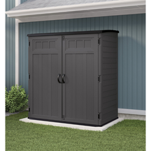 Suncast 5.9x3.7 Vertical Resin Storage Shed - additional product view 2