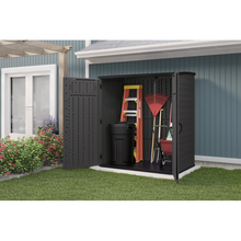 Suncast 5.9x3.7 Vertical Resin Storage Shed - additional product view 3