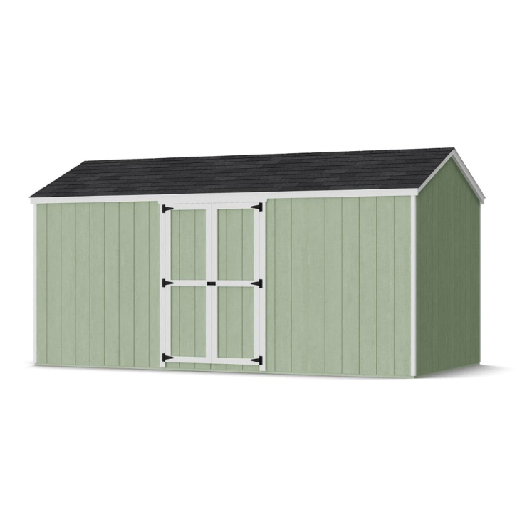 Little Cottage 8x16 Side-Entry Gable Shed Kit