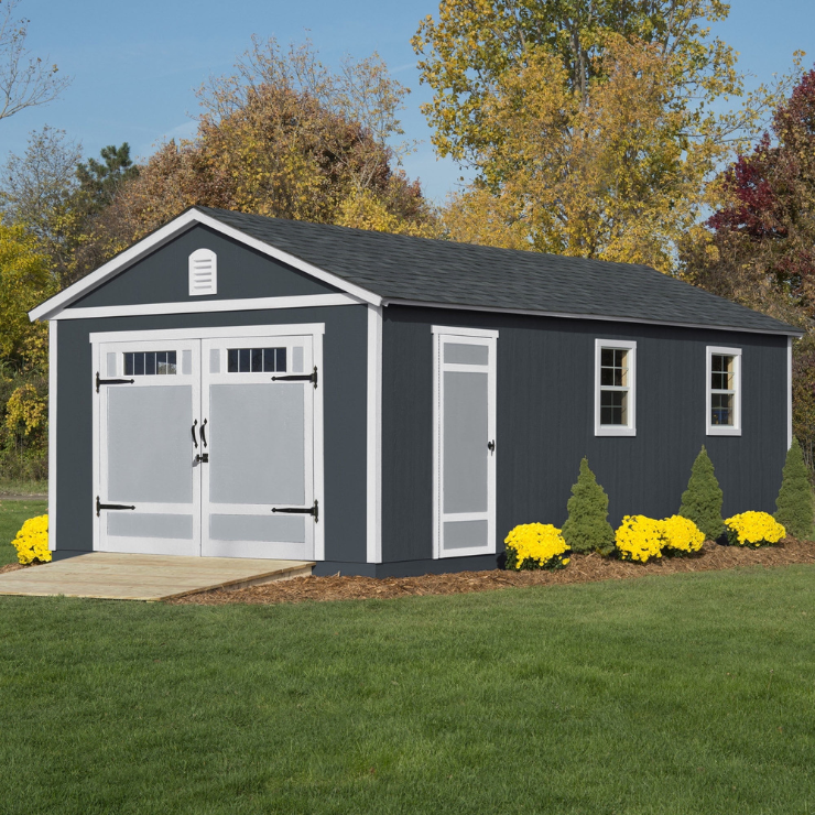 Handy Home Manhattan 12x24 Garage Wood Shed