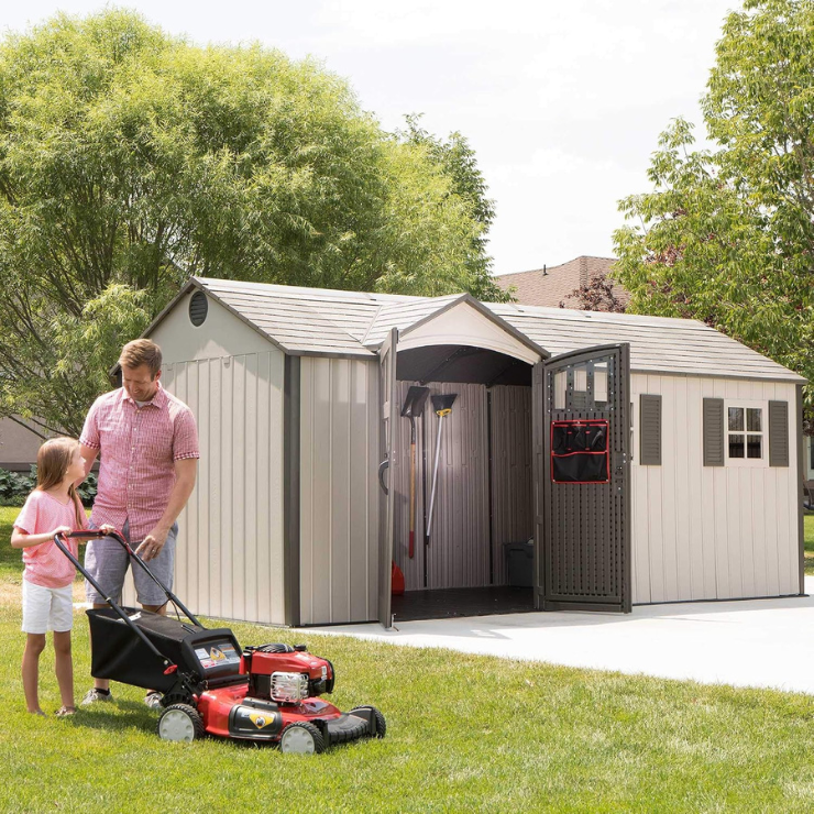 Lifetime 17.5x8 Resin Storage Shed 60214