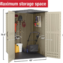 Rubbermaid 5x6 Resin Storage Shed - additional product view 3