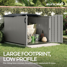 Suncast Glidetop 5x7 Horizontal Storage Shed - additional product view 3