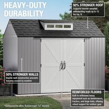 Rubbermaid 7x10 Extra-Large Resin Storage Shed - additional product view 3