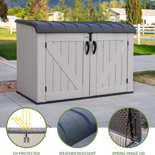 Lifetime 561-Gallon Outdoor Storage Box - additional product view 2