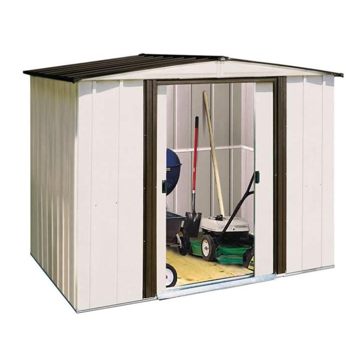 Arrow Newport 8x6 Metal Storage Shed