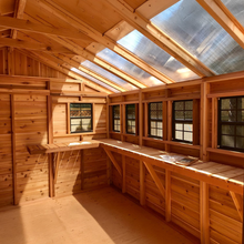 Outdoor Living Today 12x12 Cedar Sunshed with Workbench - additional product view 4