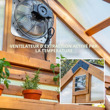 Backyard Discovery Bellerose XL 13x11 Cedar Greenhouse - additional product view 3