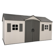 Lifetime 15x8 Desert Sand Resin Storage Shed