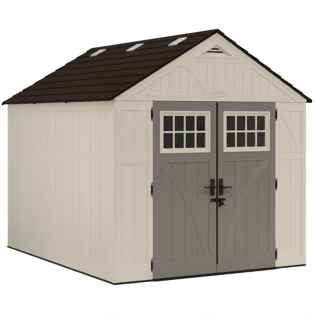 Suncast 8x10 Tremont Resin Storage Shed