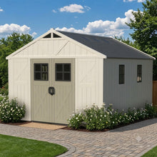 Patiowell 10x12 Resin Storage Shed with Floor