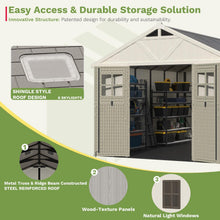 Patiowell 10x12 Resin Storage Shed with Floor - additional product view 4