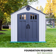 Lifetime 10x8 Dual-Entry Resin Storage Shed - additional product view 6