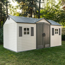 Lifetime 15x8 Desert Sand Resin Storage Shed - additional product view 2