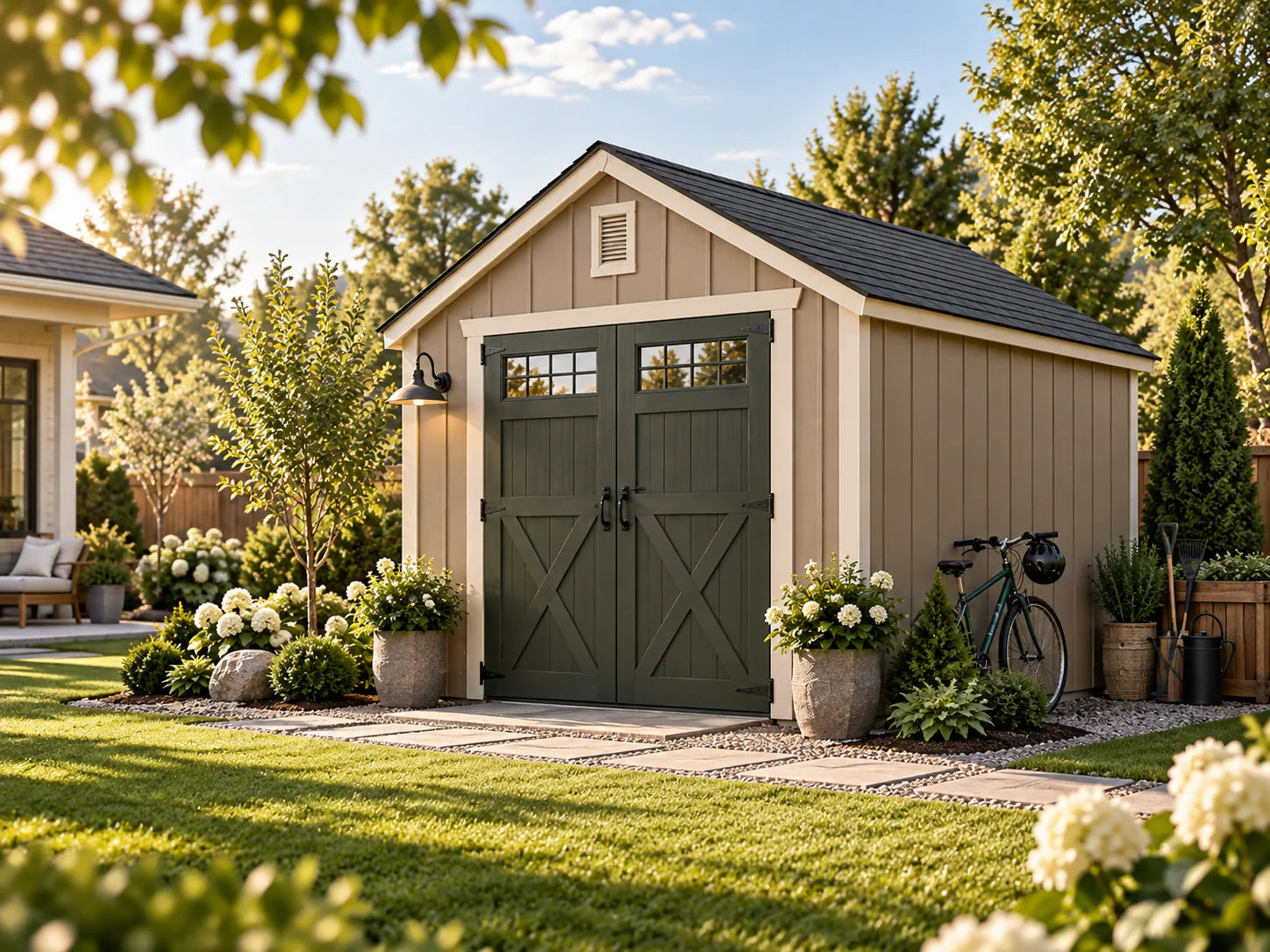 Medium sheds